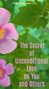 Unconditional love has a secret. When we feel loved and accepted just the way we already are, that's when we get motivated to change into better people.