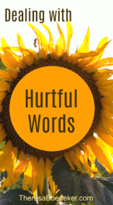To the woman who gets hurt by words, here are 9 tips to deal with hurtful words.