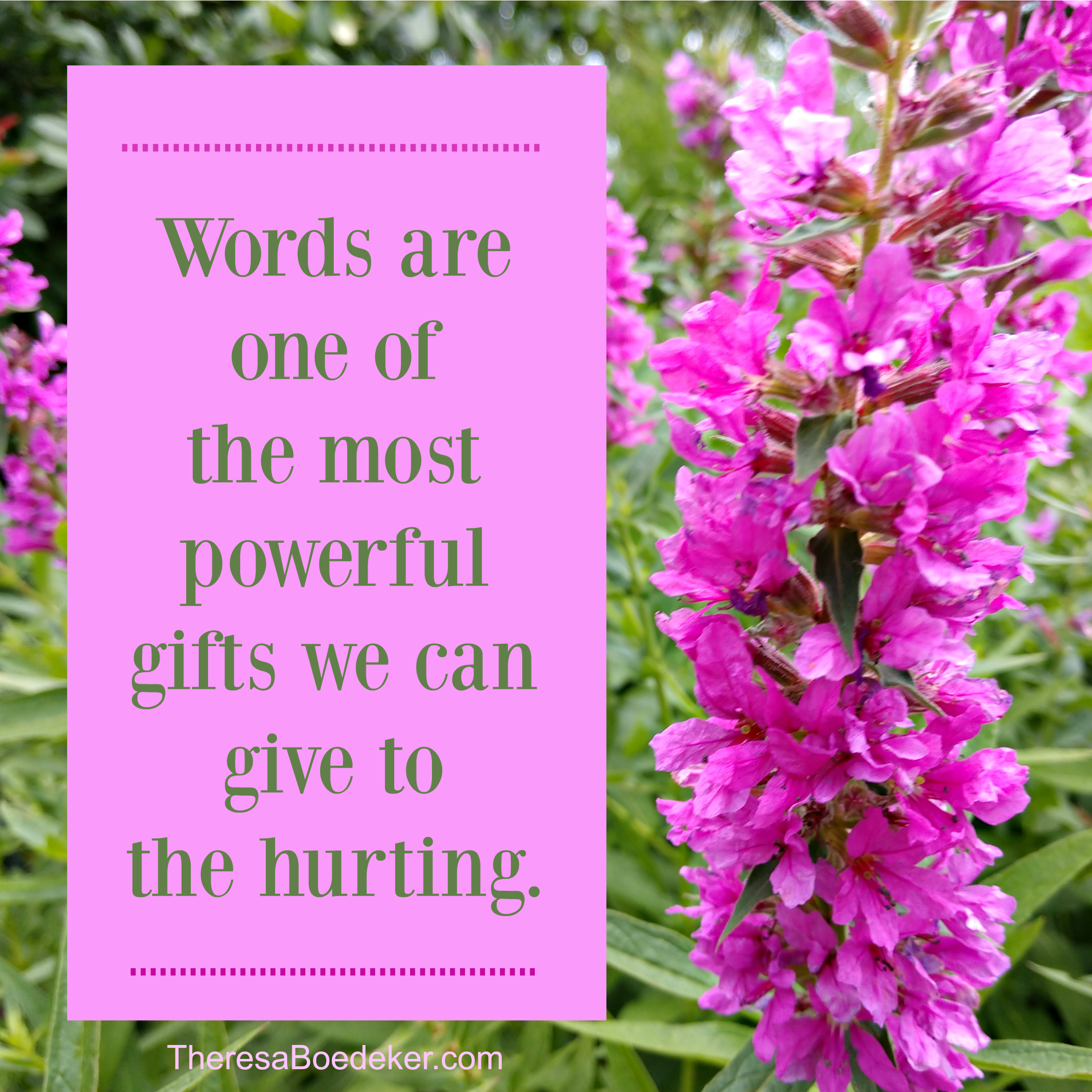 Telling someone "we are sorry," doesn’t right a wrong. Doesn't change the circumstances. But it is one of the greatest gifts we can give another.