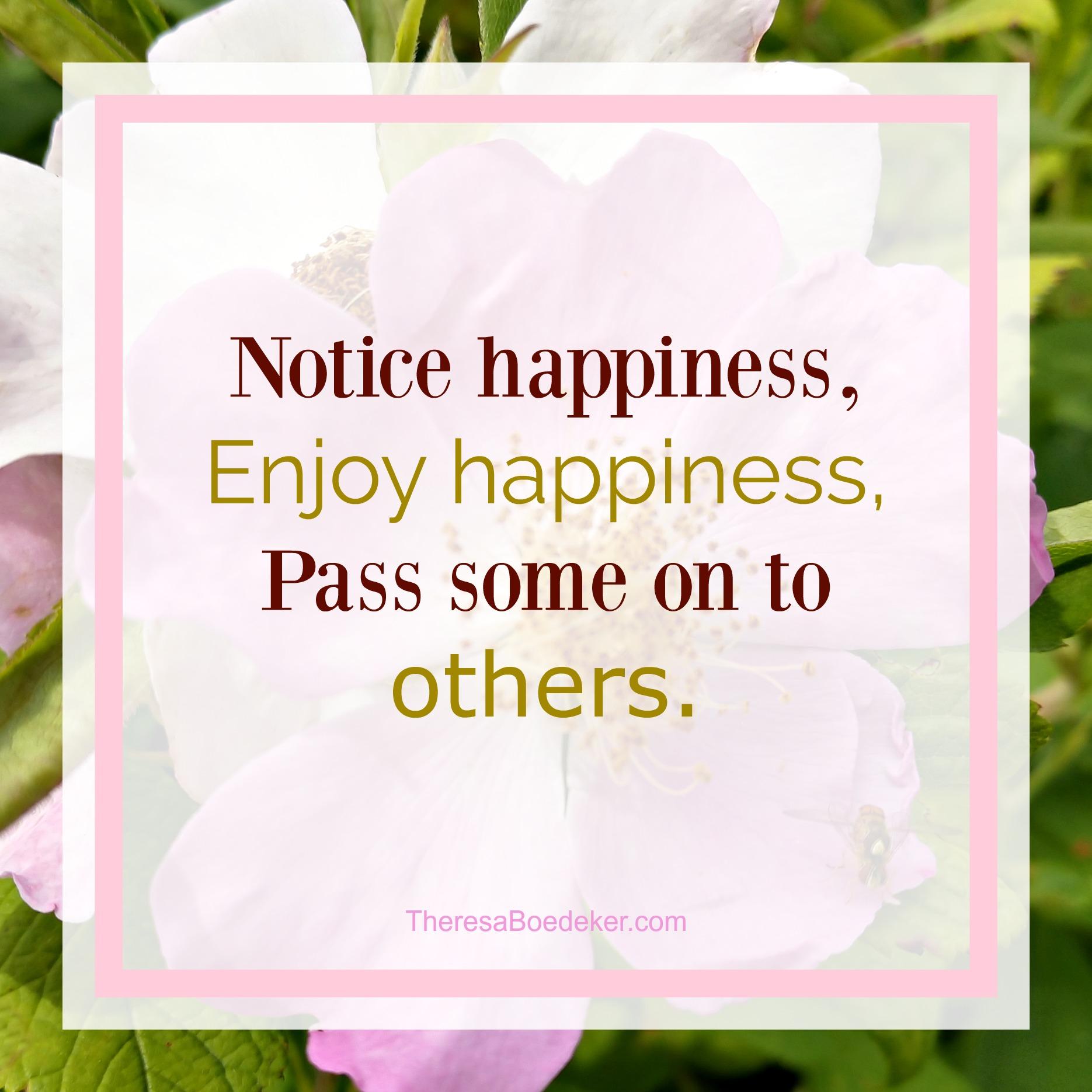 Learn to embrace the winding little road to happiness.