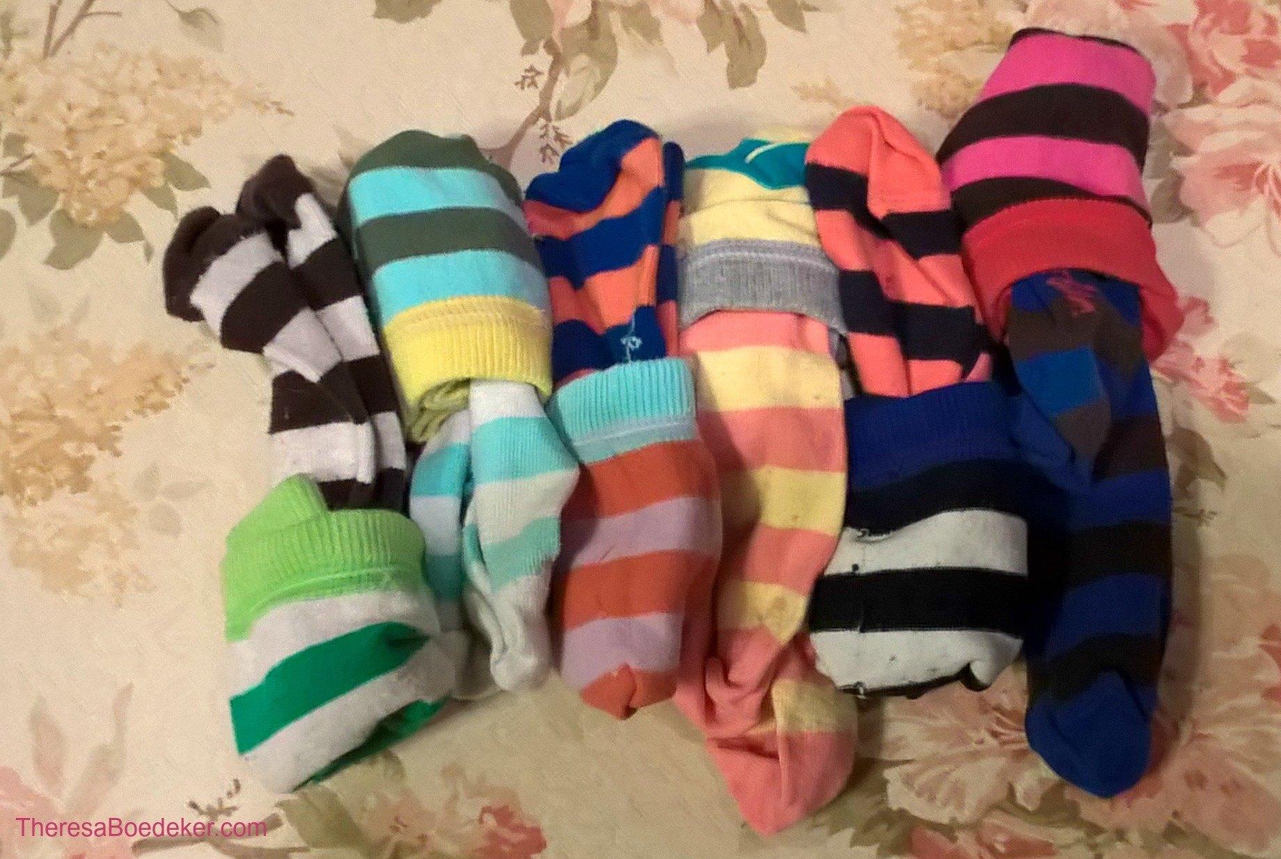 The possibilities for old or lone socks are endless. No longer will you ask, what to do with old socks. Reuse and recycle those unused socks into new ideas.
